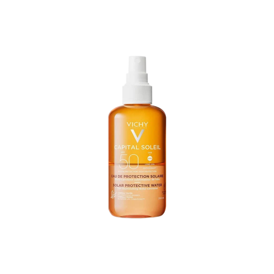 Agua solar protectora bronceadora Vichy